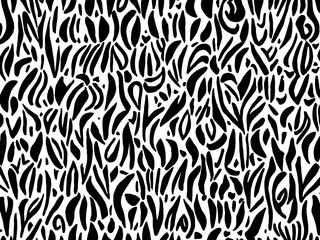 Seamless leopard skin pattern