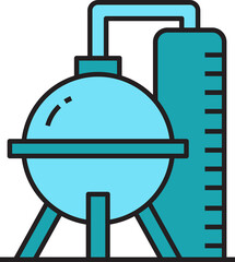 Industrial Compressor Icon
