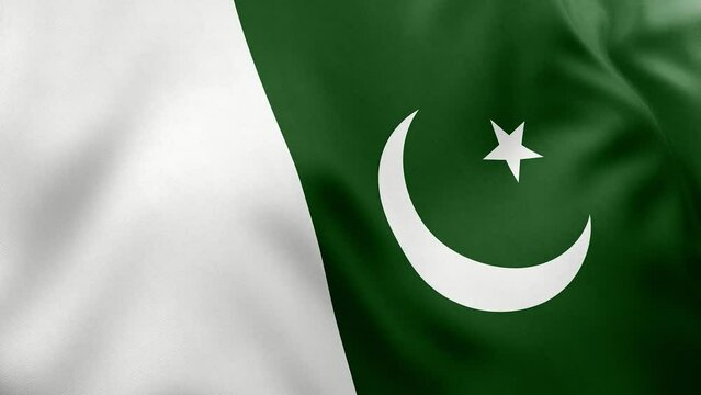 waving flag  Pakistan