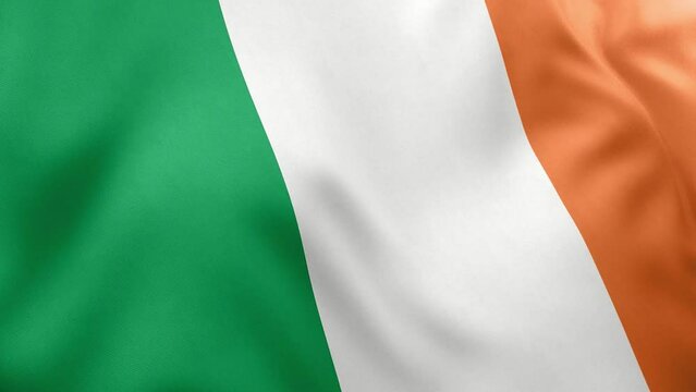 waving flag  Ireland