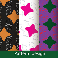 Seamless pattern background design.