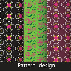 Seamless pattern background design.