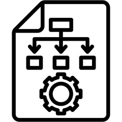 Workflow Automation Icon - obrazy, fototapety, plakaty