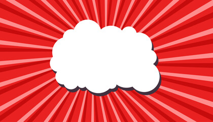 Cartoon comic background, Pop art red comics book cartoon. comic background with dot pattern halftone abstract. Vector halftone illustration. Vintage backdrop for comic superhero text, speech bubble, 