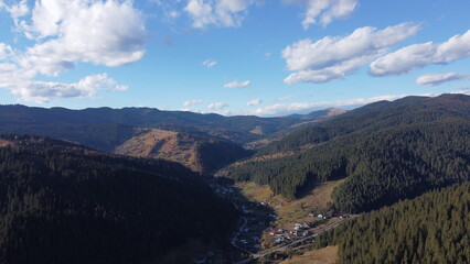 view from the top of the mountain