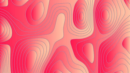 abstract White wave paper curved reliefs background .Panorama view gradient multicolor wave curve lines banner background design. Vector illustration. wave Line topography map contour background.