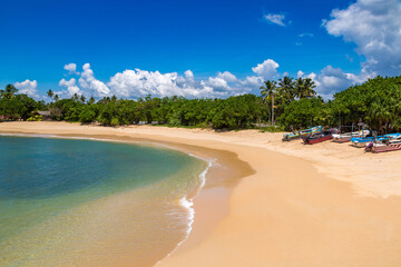 Midigama Beach in  Sri Lanka