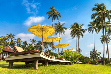 Luxury tropical resort