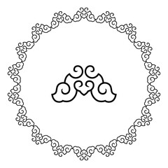 Luxury festive Chinese oriental traditional culture premium classical decoration red gold line art design vector illustration. Covers, greeting cards, logos, packaging, posters, backgrounds -Greeting