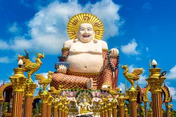 Giant happy buddha Samui