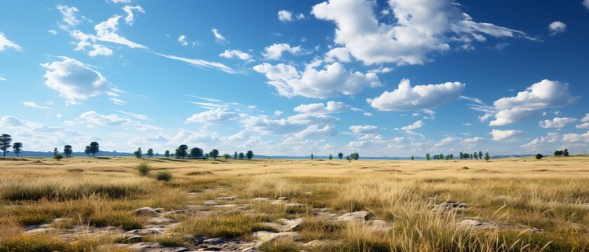 White sky background with clouds