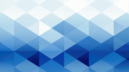 Obraz premium Monochromatic Blue Abstract Art