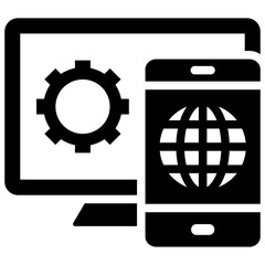 Digital Technology Icon