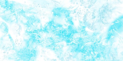 blue watercolor 	
sunny sky blue light watercolor background. Aquarelle painting brush effect card paper textured canvas cloudy smoke space for text, entertaining card, template. aquamarine color grap