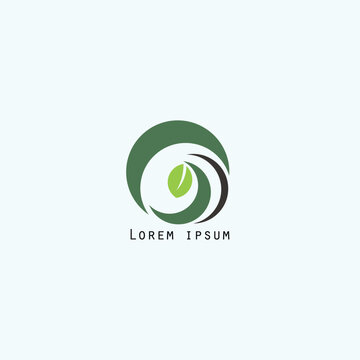 vector illustration of plant logo
