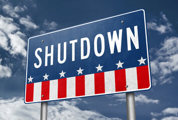 Government Shutdown concept