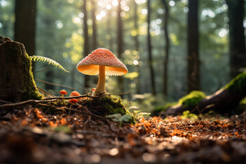 mushroom in the forest