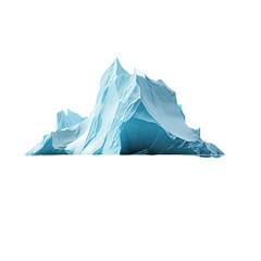 Iceberg on transparent background PNG
