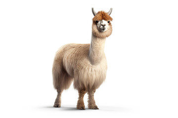 Fototapeta premium Portrait of a Graceful Alpaca