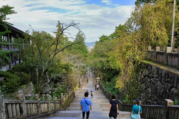 Fototapeta premium 金刀比羅宮 参道