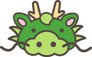 龍のかわいい帽子