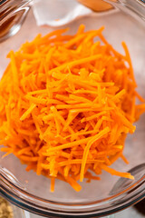 Carrot bundt cake with cream cheese frosting