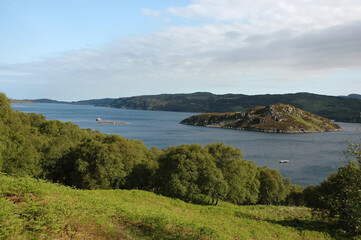 &eacute;levage de saumons; Nedd; Ecosse; Grande Bretagne