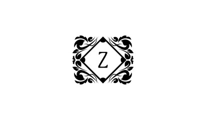 Luxury Abstract Design Element Logo Z