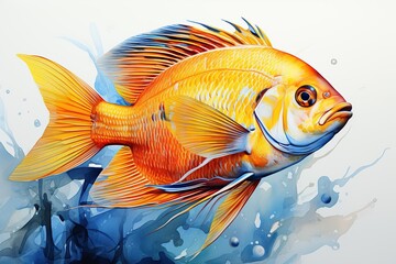 Fototapeta premium fish in aquarium