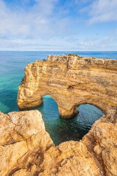 Praia da Marinha, Marinha Beach..Lagoa District...Algarve, Portugal, Europe © Earth Pixel LLC.