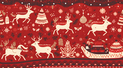 Beautiful christmas illustration