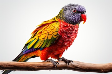 Fototapeta premium red and yellow macaw