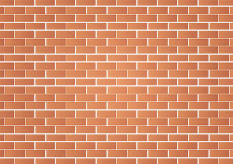 Brick wall Pattern Texture Background. Vector Illustration. 