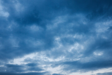 Fototapeta premium Majestic sky and cloud for background.