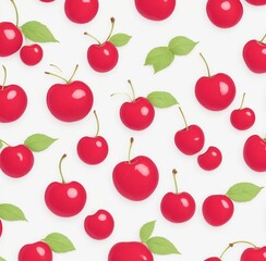 seamless cherry background