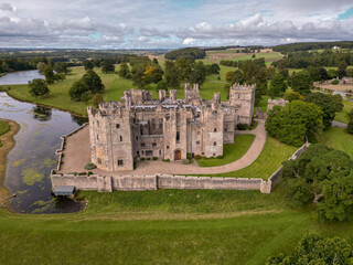 Fototapeta na wymiar Raby Castle County Durham England UK