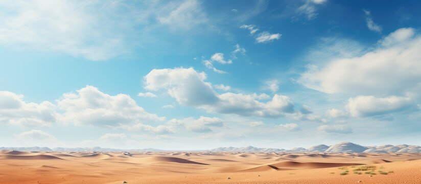 Desert and sky scenery