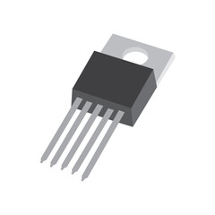 Abstract futuristic circuit board Illustration, Circuit board with various technology elements. Circuit board pattern for technology background. Vector illustration