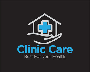 clinic care logo designs for medical clinic service