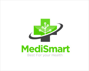 medical tech logo designs for medical service modern