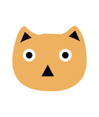 Retro, Cat  vector Craft Design. T-shirt Design. Illustration