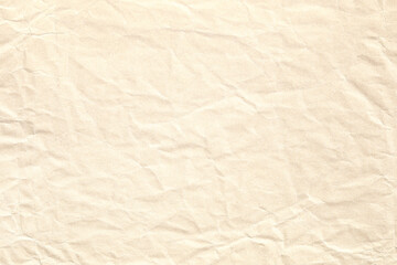 Old brown crumpled paper texture
