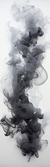 Ethereal Elegance: The Dance of Smoke,black and white smoke,black and white background