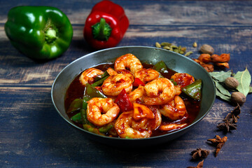 Prawns Green Pepper - Chinese Kitchen