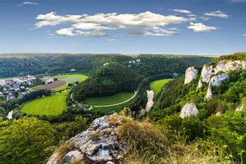 Fototapeten Donautal Panorama © Thomas