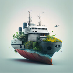 Organic ship