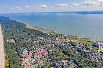 Krynica Morska z Drona