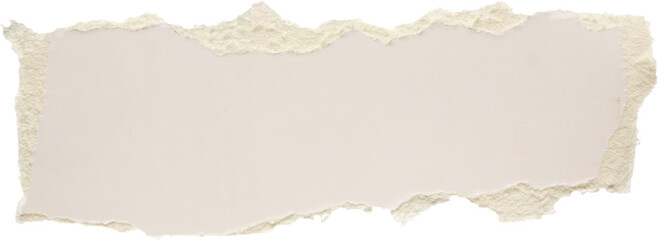 piece of white paper tear isolated on white background