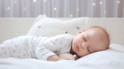 Baby is sleeping