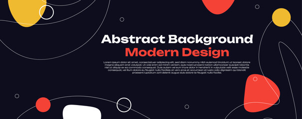 Business sale banner background with modern and abstract style for advertising, ads, invitation, promotion, presentation. Editable File